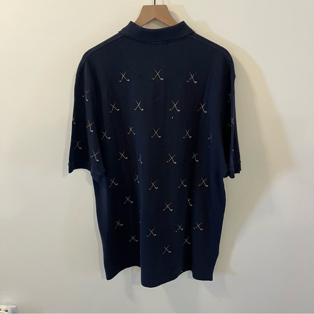 Vintage Polo Golf Ralph Lauren embroidered golf club polo XL - Picture 4 of 11